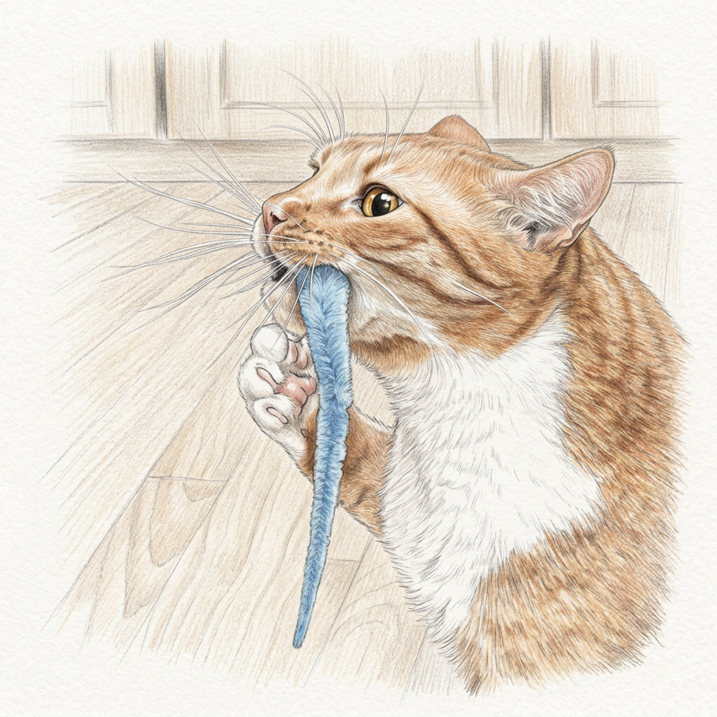 Cat Toys drawing