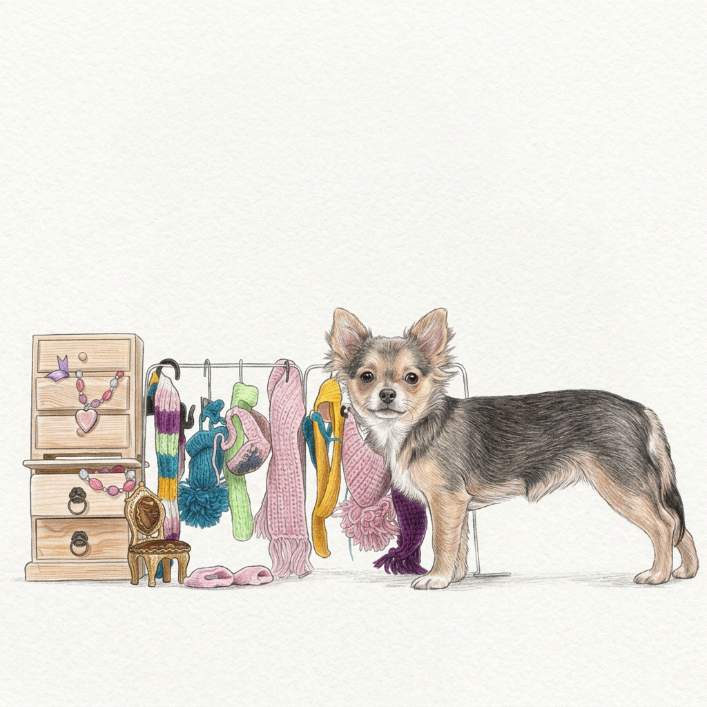 Dog Closet drawing