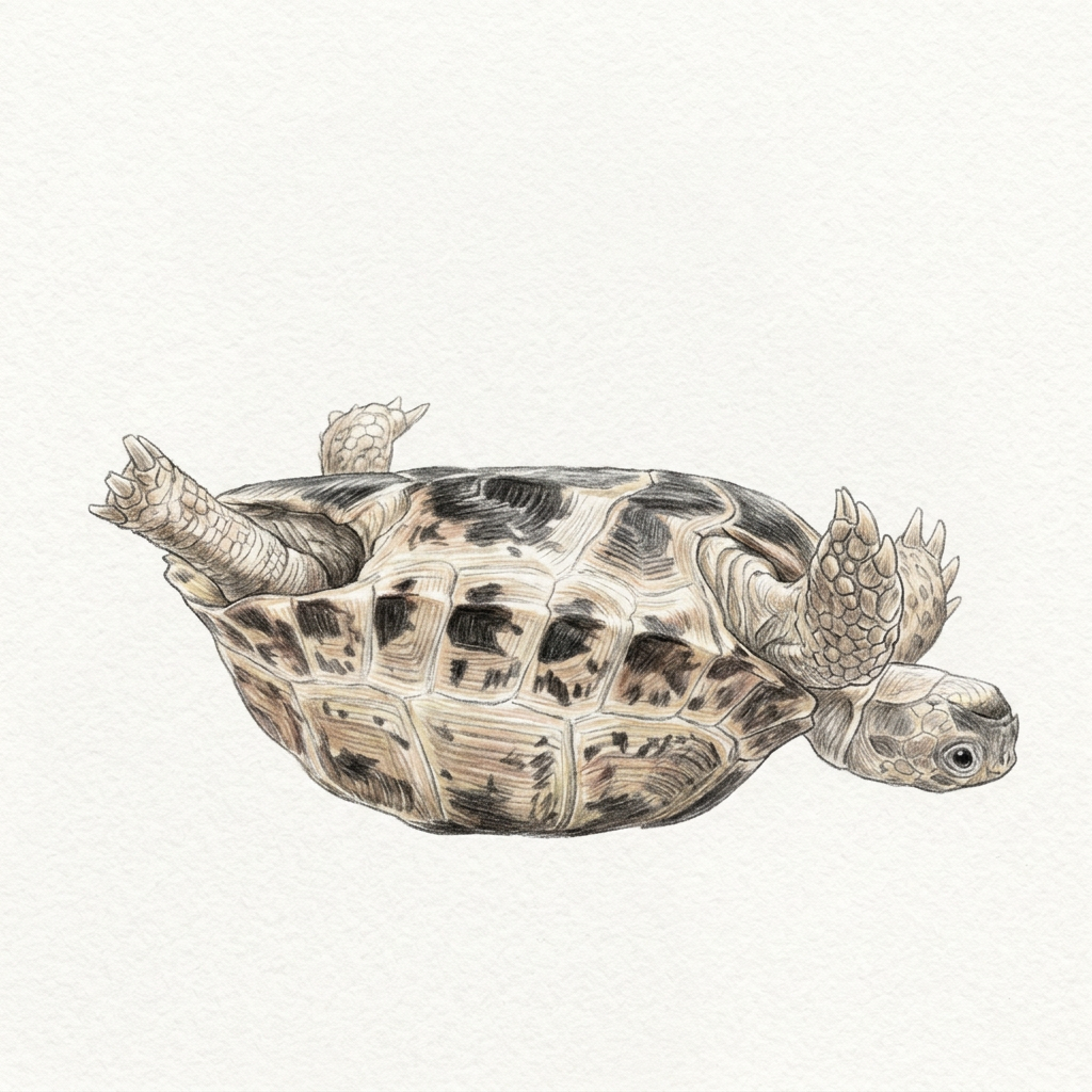 Reptile collection drawing