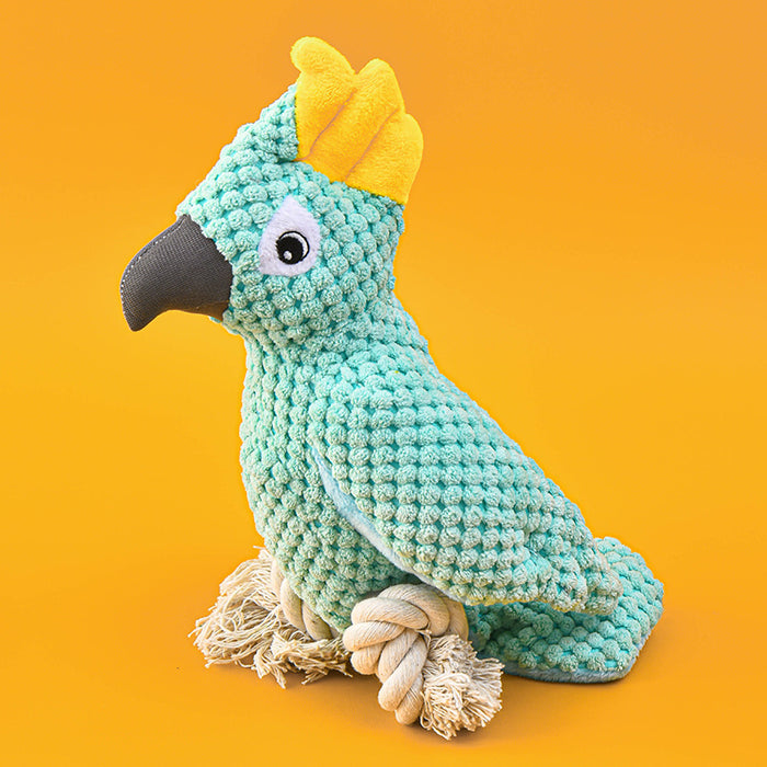 Tough Knitted Bird Chew Toy