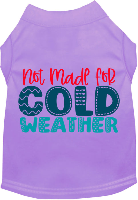 Not Made for Cold Weather Pet Shirt