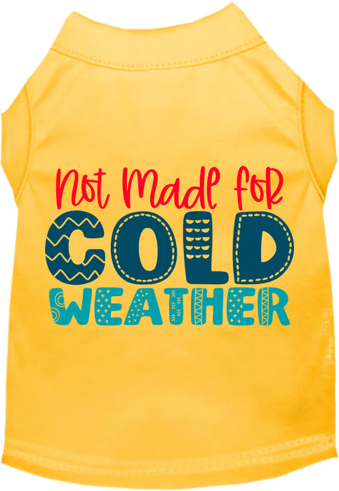 Not Made for Cold Weather Pet Shirt
