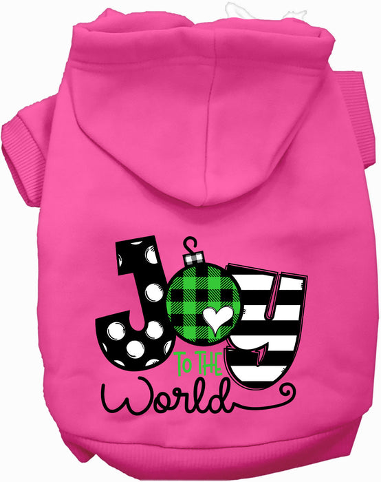 Joy to the World Pet Hoodie