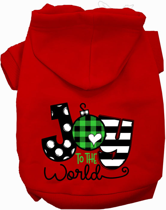Joy to the World Pet Hoodie
