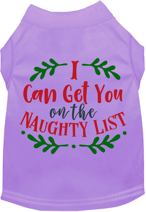 Can Get You on the List Christmas Pet Shirt