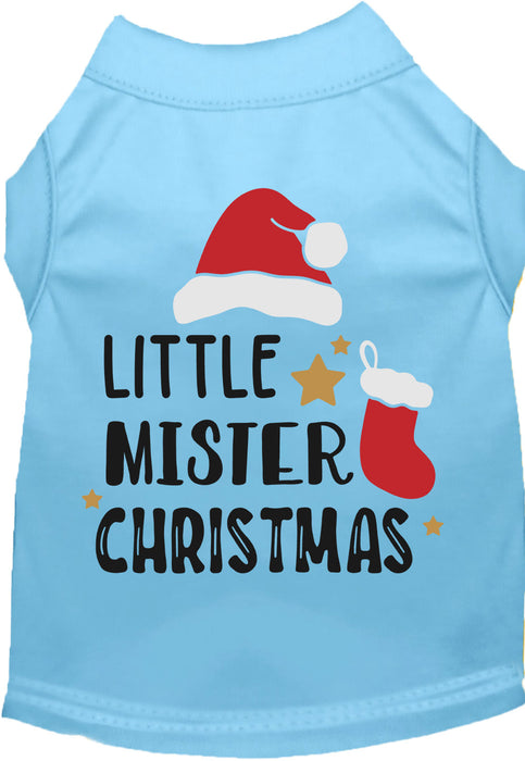 Little Mister Christmas Pet Shirt