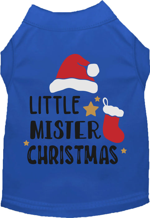 Little Mister Christmas Pet Shirt