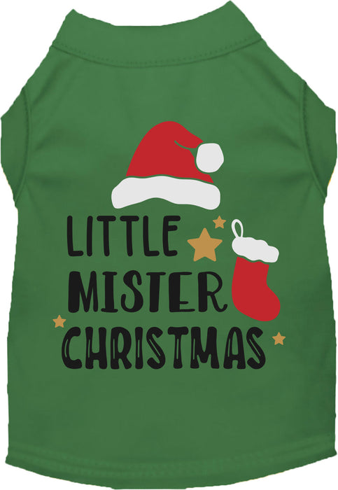 Little Mister Christmas Pet Shirt