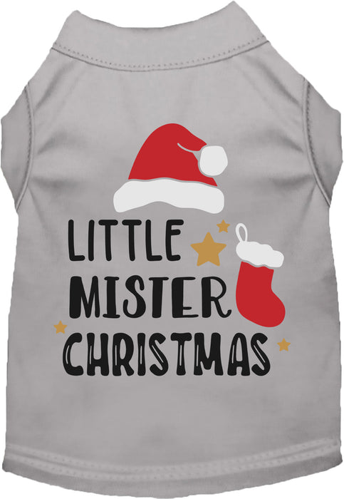 Little Mister Christmas Pet Shirt