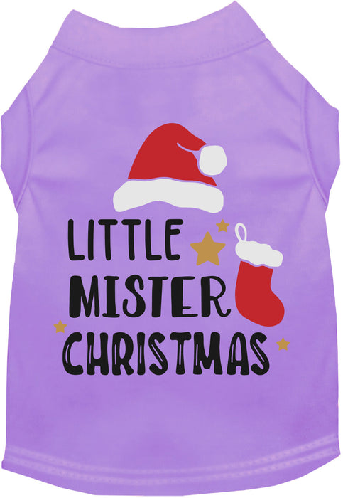 Little Mister Christmas Pet Shirt