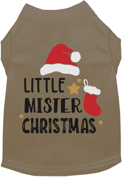 Little Mister Christmas Pet Shirt