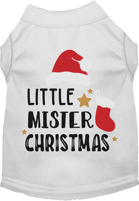 Little Mister Christmas Pet Shirt