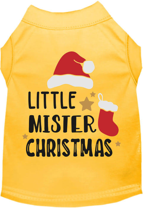 Little Mister Christmas Pet Shirt
