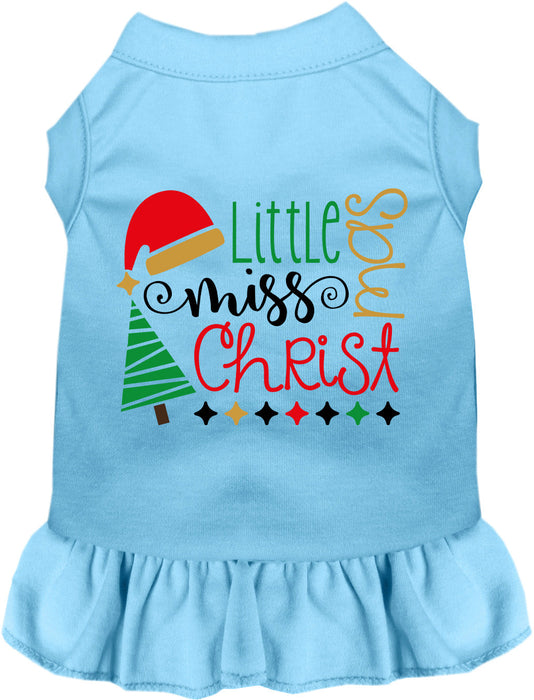 Little Miss Christmas Pet Dress