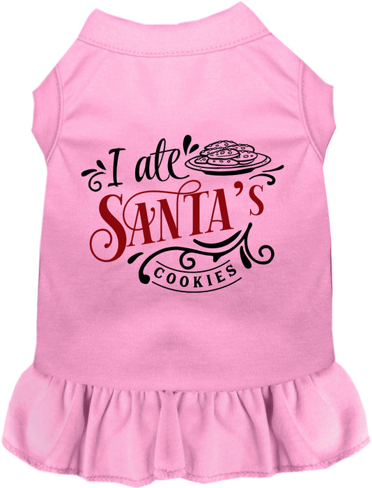 I Ate Santa's Cookies Pet Dress