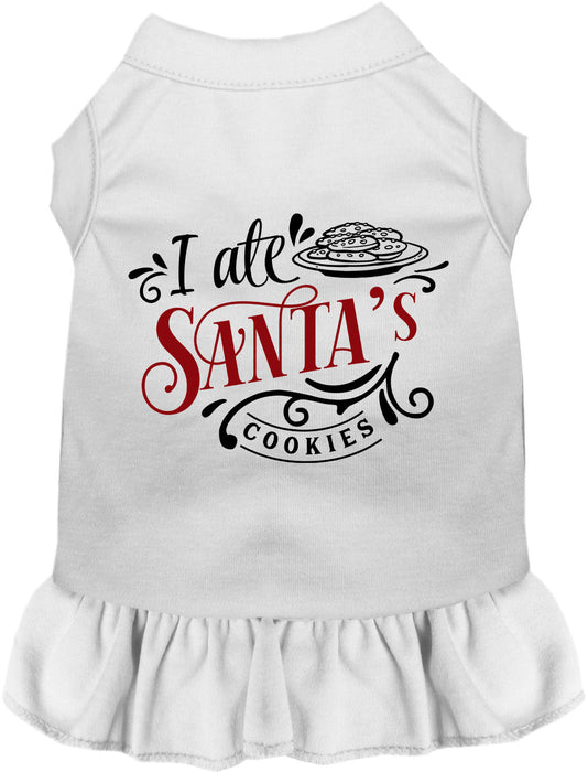 I Ate Santa's Cookies Pet Dress
