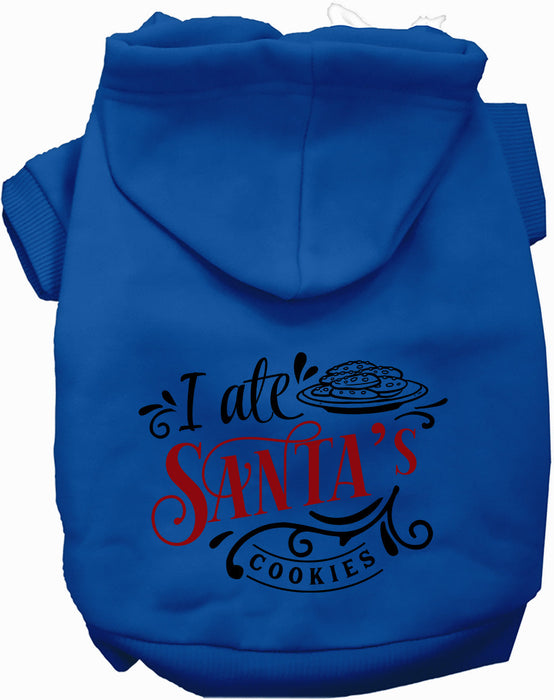 I Ate Santa's Cookies Pet Hoodie