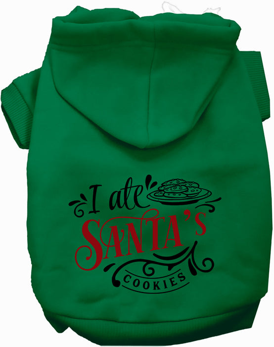 I Ate Santa's Cookies Pet Hoodie