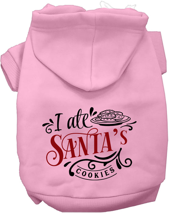 I Ate Santa's Cookies Pet Hoodie