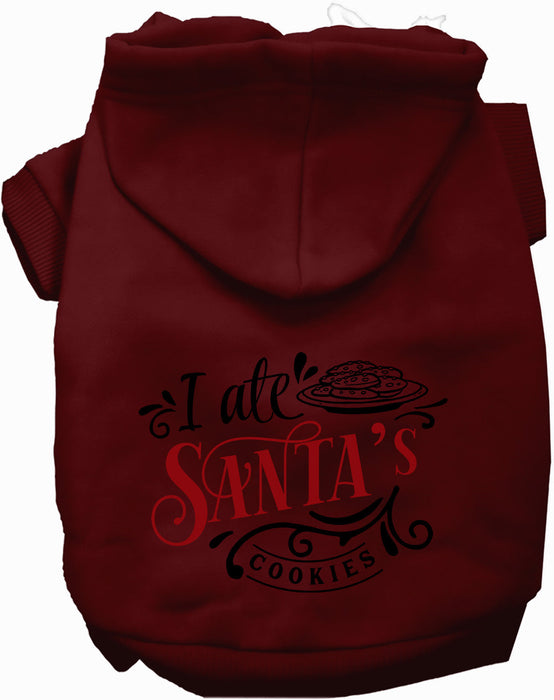 I Ate Santa's Cookies Pet Hoodie