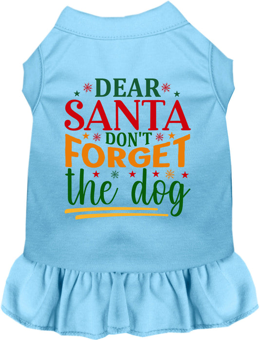 Don't Forget the Dog! Christmas Pet Dress