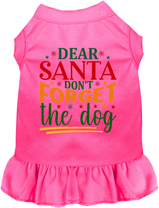 Don't Forget the Dog! Christmas Pet Dress