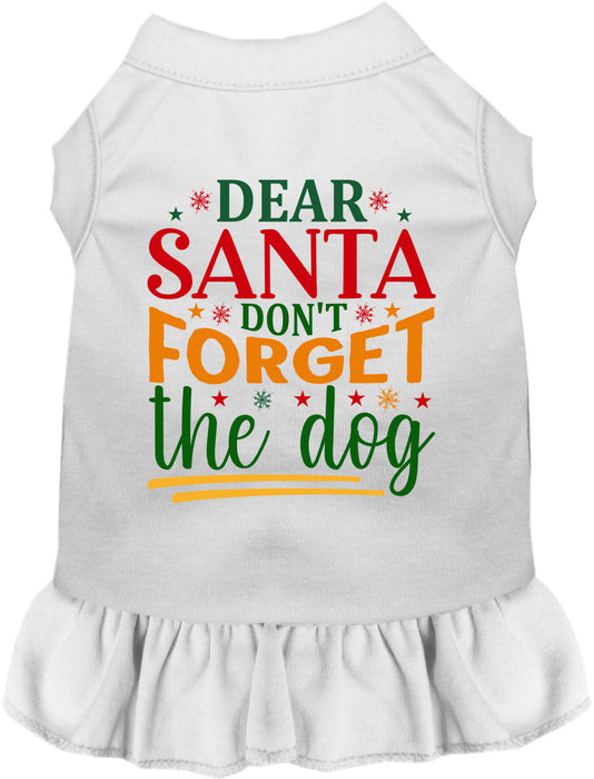 Don't Forget the Dog! Christmas Pet Dress