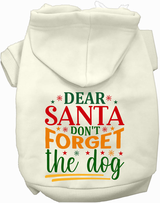 Don't Forget the Dog! Christmas Pet Hoodie