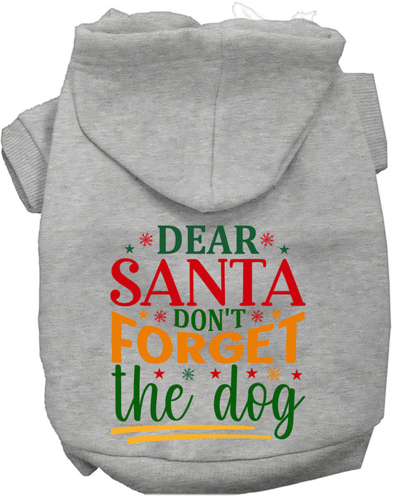 Don't Forget the Dog! Christmas Pet Hoodie