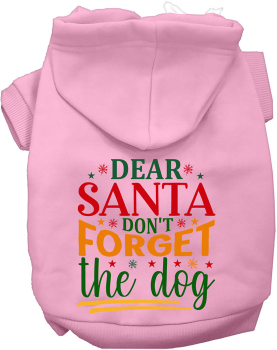 Don't Forget the Dog! Christmas Pet Hoodie