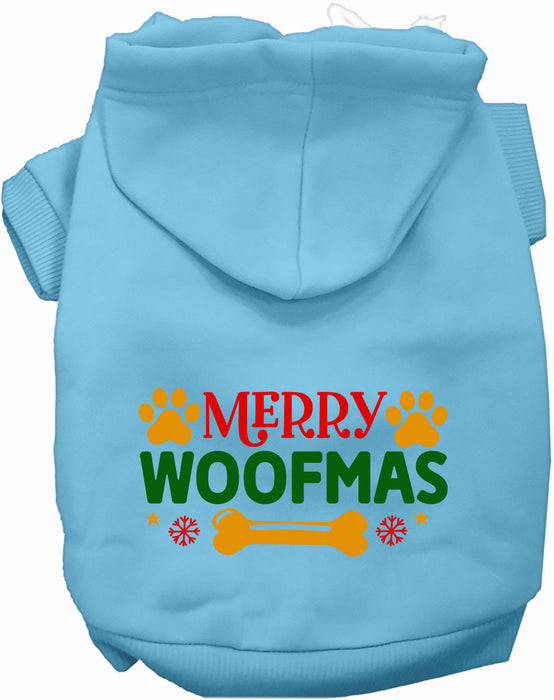 Merry Woofmas Christmas Pet Hoodie