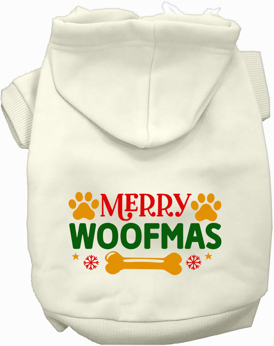 Merry Woofmas Christmas Pet Hoodie