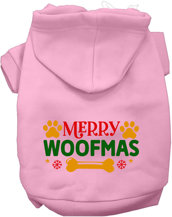 Merry Woofmas Christmas Pet Hoodie