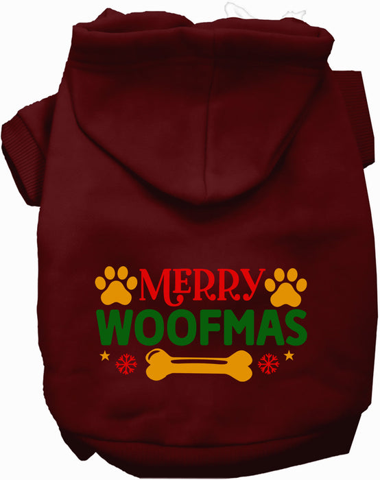 Merry Woofmas Christmas Pet Hoodie