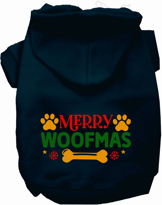 Merry Woofmas Christmas Pet Hoodie
