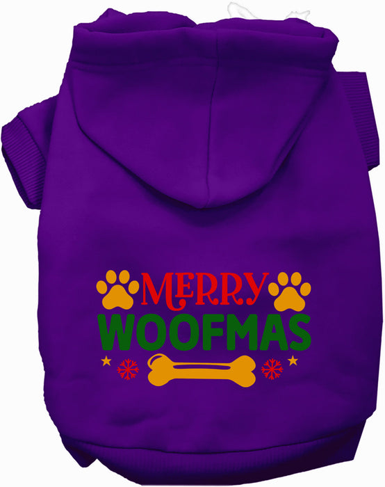 Merry Woofmas Christmas Pet Hoodie