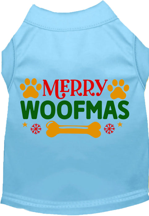 Merry Woofmas Pet Shirt