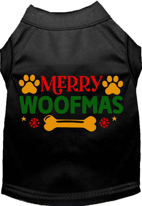 Merry Woofmas Pet Shirt