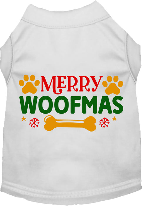 Merry Woofmas Pet Shirt