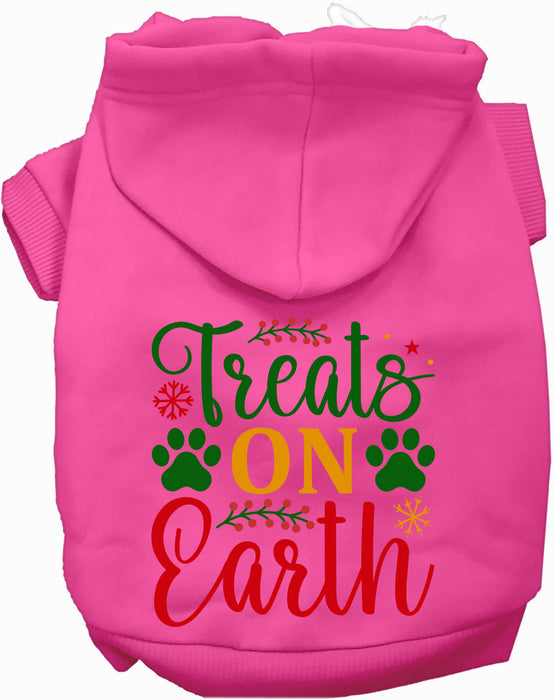 Treats on Earth Christmas Pet Hoodie