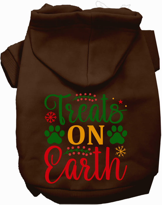 Treats on Earth Christmas Pet Hoodie