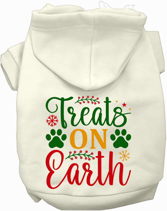 Treats on Earth Christmas Pet Hoodie