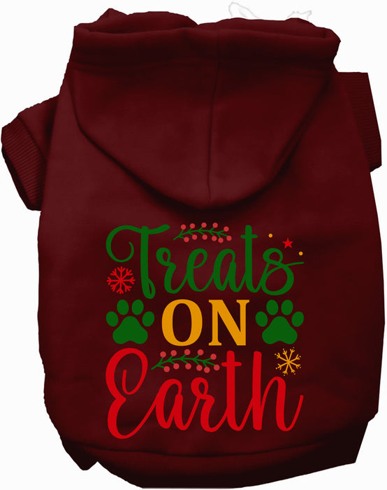 Treats on Earth Christmas Pet Hoodie