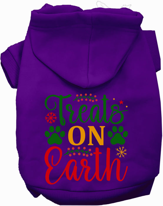 Treats on Earth Christmas Pet Hoodie