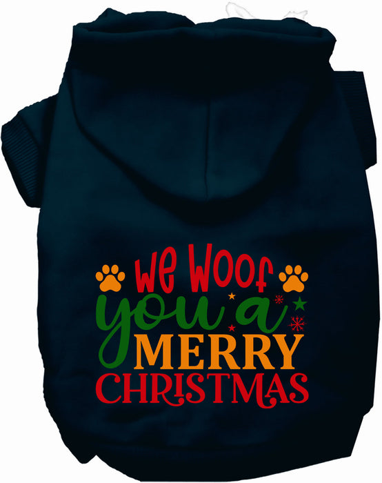 We Woof You a Merry Christmas Pet Hoodie