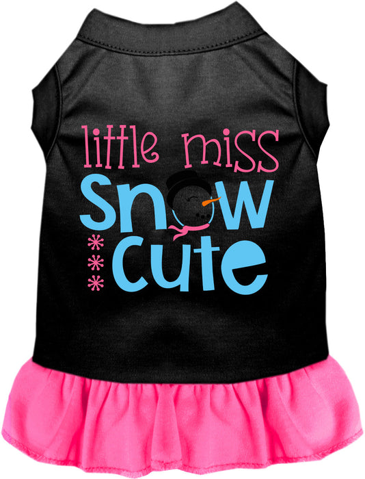 Little Miss Snow Cute Pet Dress