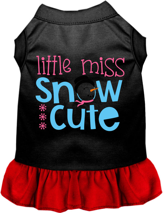 Little Miss Snow Cute Pet Dress