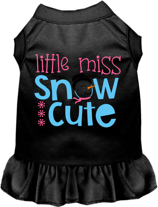 Little Miss Snow Cute Pet Dress