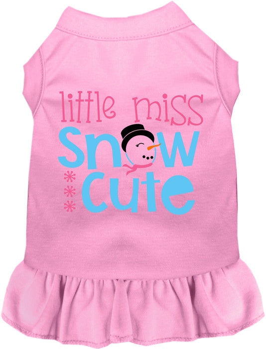 Little Miss Snow Cute Pet Dress