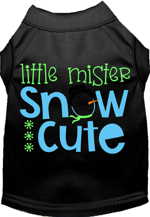 Little Mister Snow Cute Pet Shirt